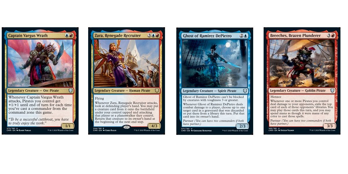 Magic: The Gathering - Building a Blue-Red Commander Legends Pirate Deck