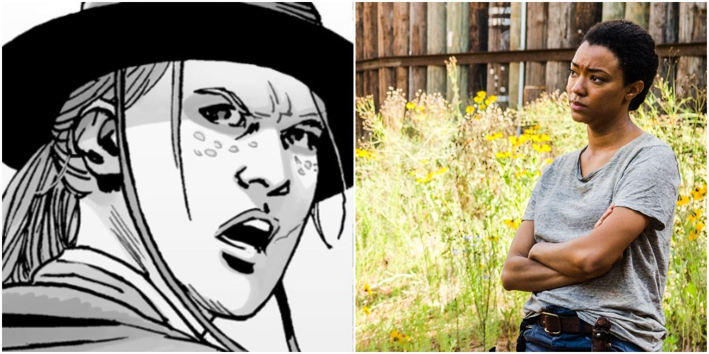 Collage of Andrea Grimes (comics) and Sasha Williams