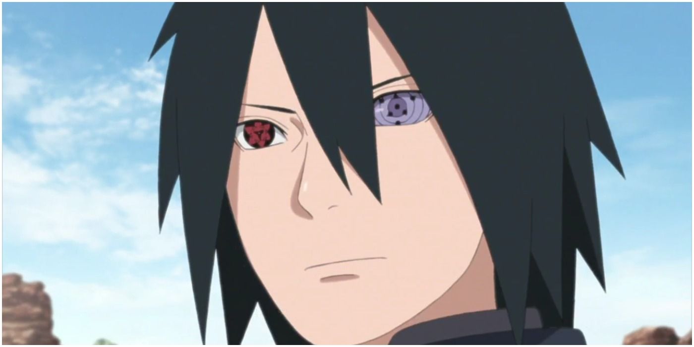 Sasuke With His Sharingan & Rinnegan