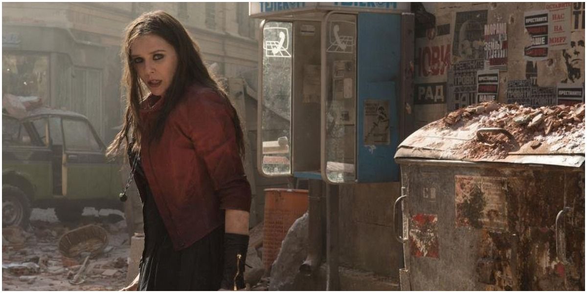 Scarlet Witch in Sokovia during Age of Ultron