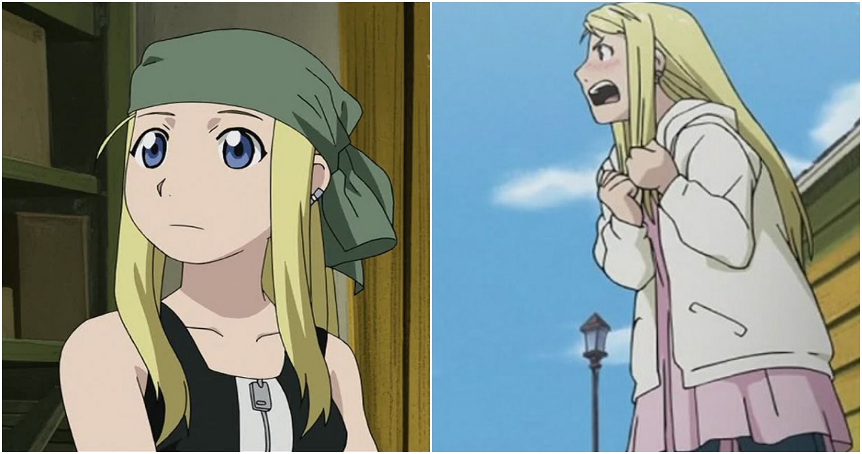 FMA Fullmetal alchemist Winry Rockbell in brotherhood style & in