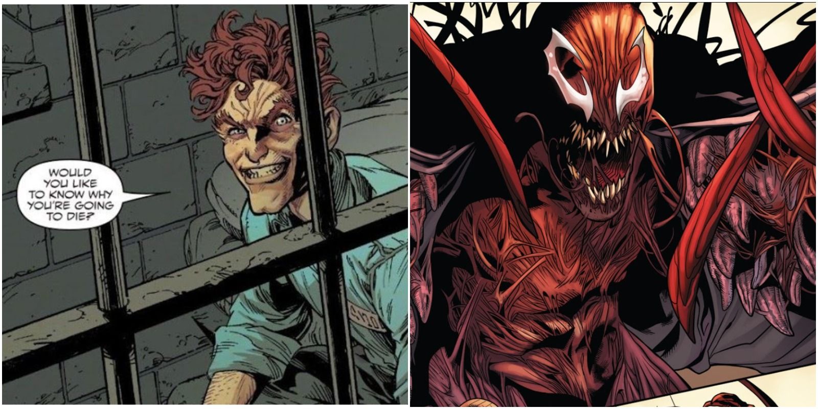Cletus/Carnage just being creepy and scary