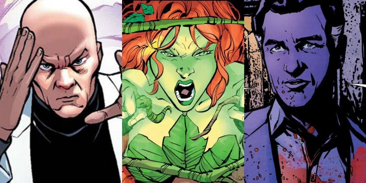 Professor X Poison Ivy Purple Man Are All Adept At Controlling Minds