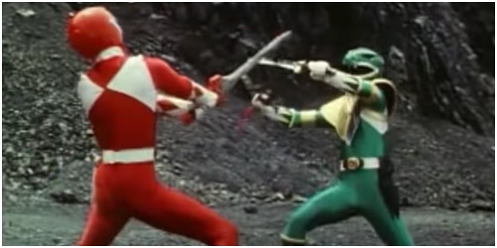 red ranger vs green ranger