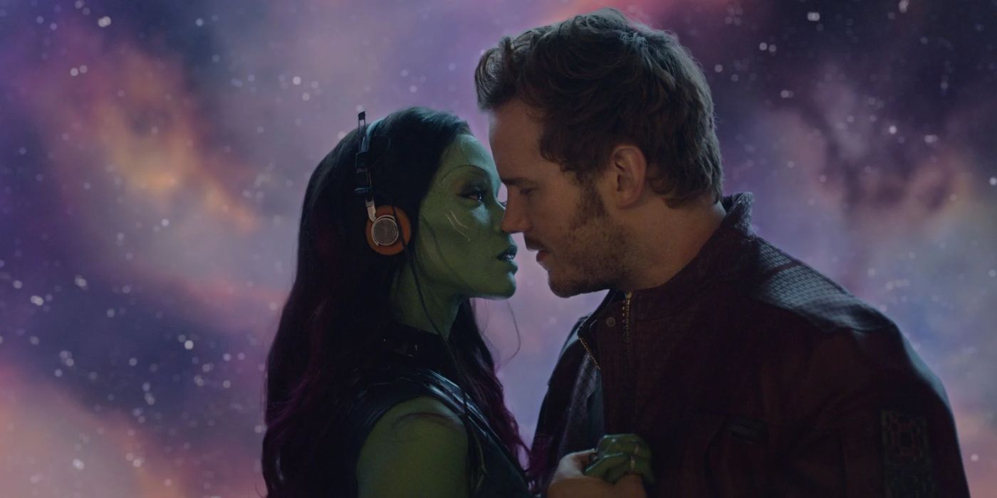 Movies Gamora And Star-Lord Captain Kirk And Star-Lord Guardians Of The Galaxy