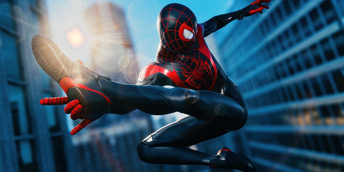 Scene from Spider-Man: Miles Morales