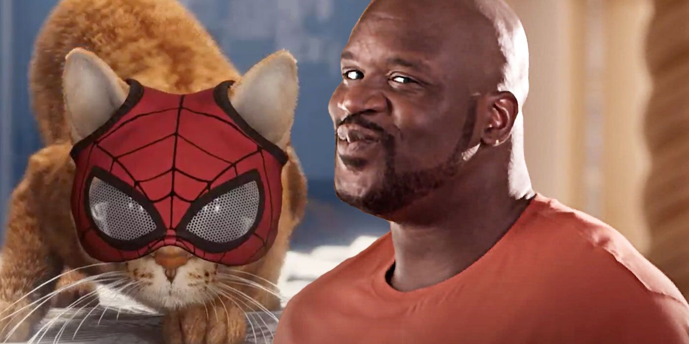 Spider-Man: Miles Morales Puts a Spider-Cat Twist on Classic Shaq Meme