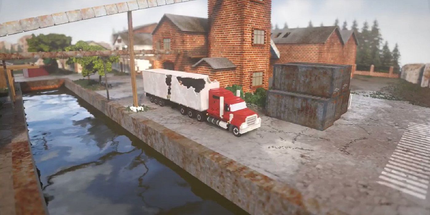 Truck in the game Teardown
