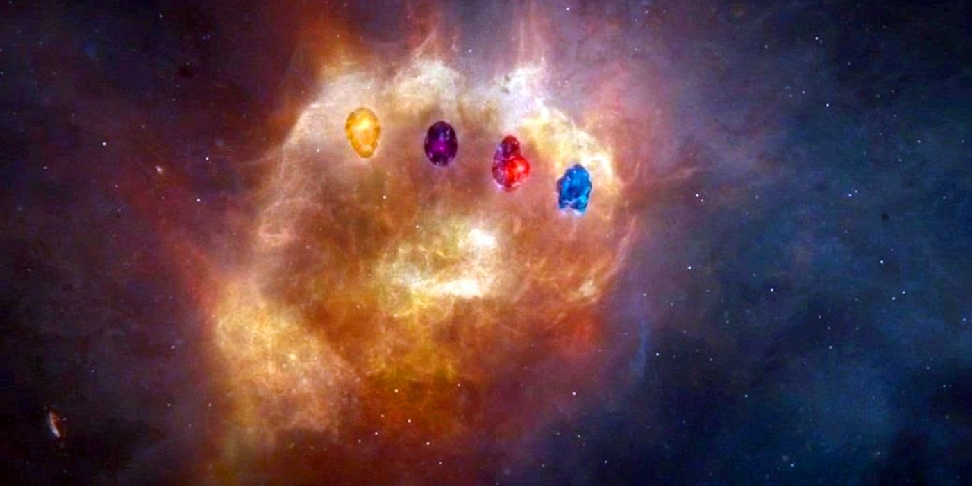 Thor's vision of the Infinity Stones