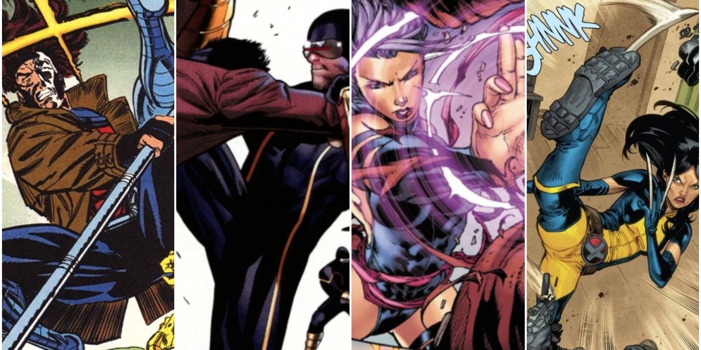 Combine of X-Men fighting