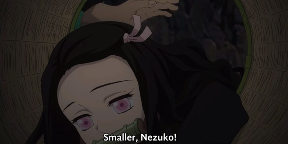 nezuko 2 Shrunk Her Size At Tanjiro’s Request