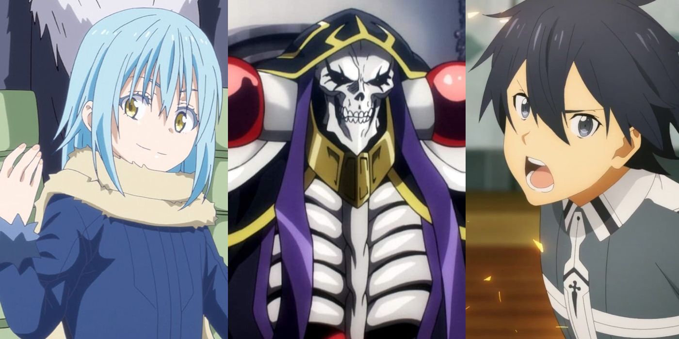 Overlord, anime, ainz ooal gown, momonga, black, gold, undead