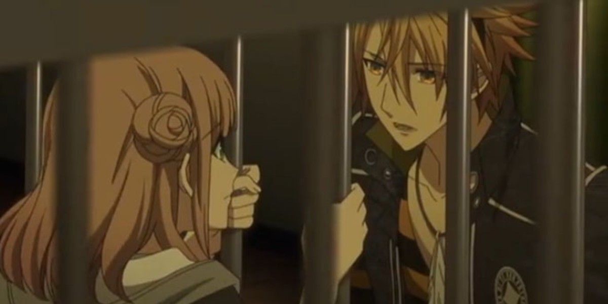 In Episode 9 of Amnesia, Toma locks up the Heroine in a cage.