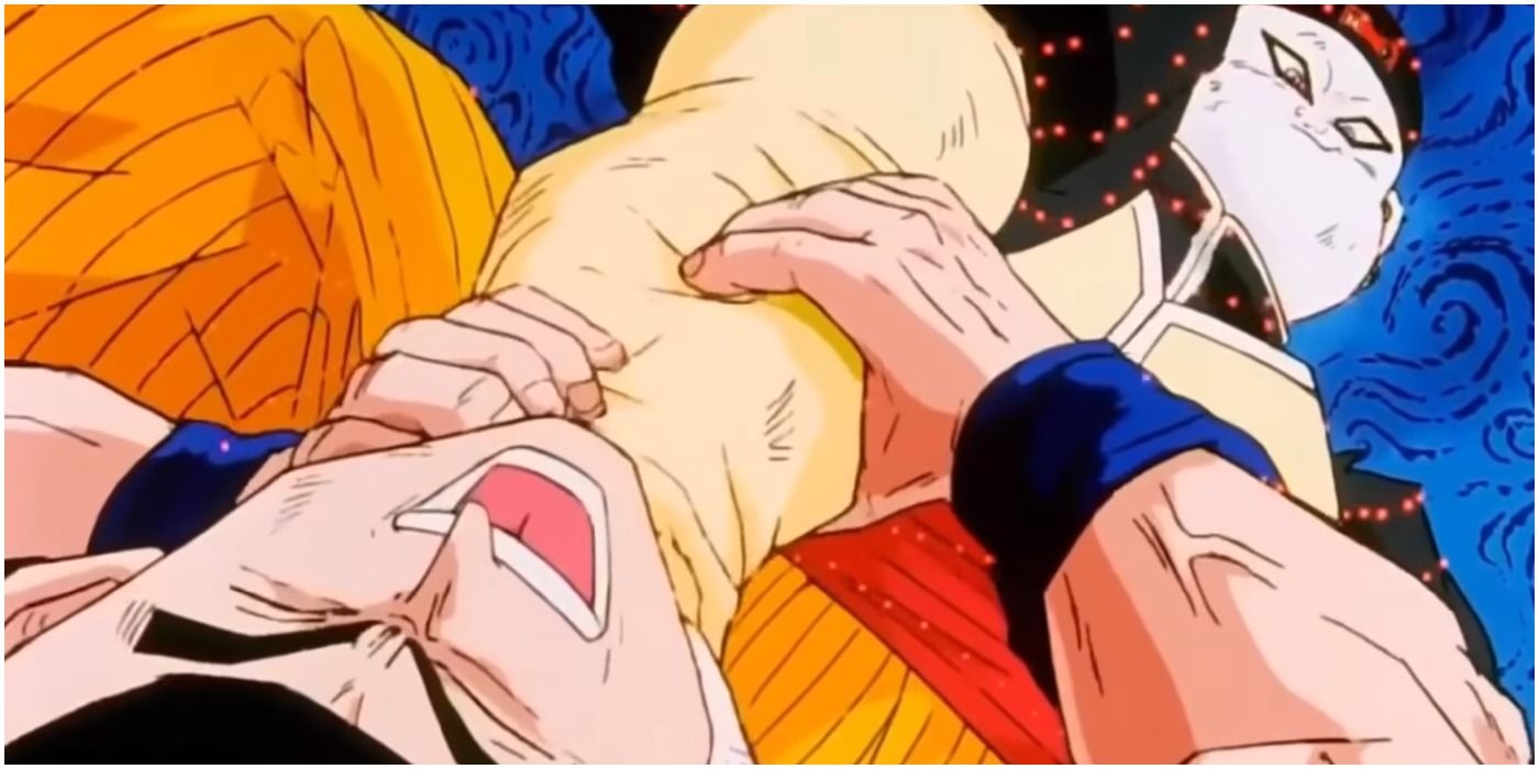 Android 19 Drains Goku's Energy