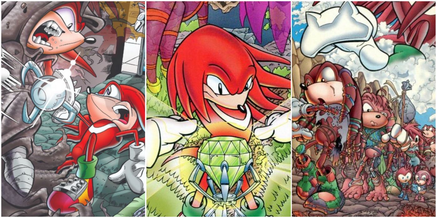Archie Sonic Comics Knuckles The Echidna Spin-Off Trio Header