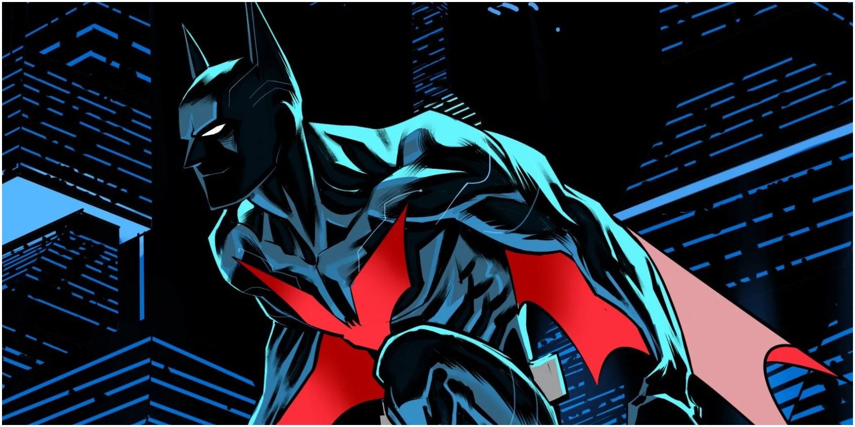 Art for Terry McGinnis as Batman in Batman Beyond illustrated by Dan Mora