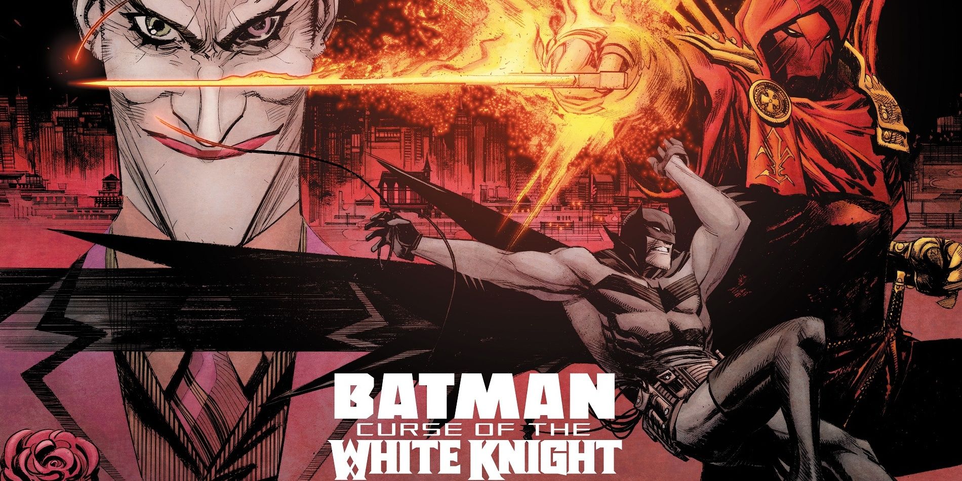 Promotional art for Sean Murphy's second White Knight series main entry, Curse of the White Knight