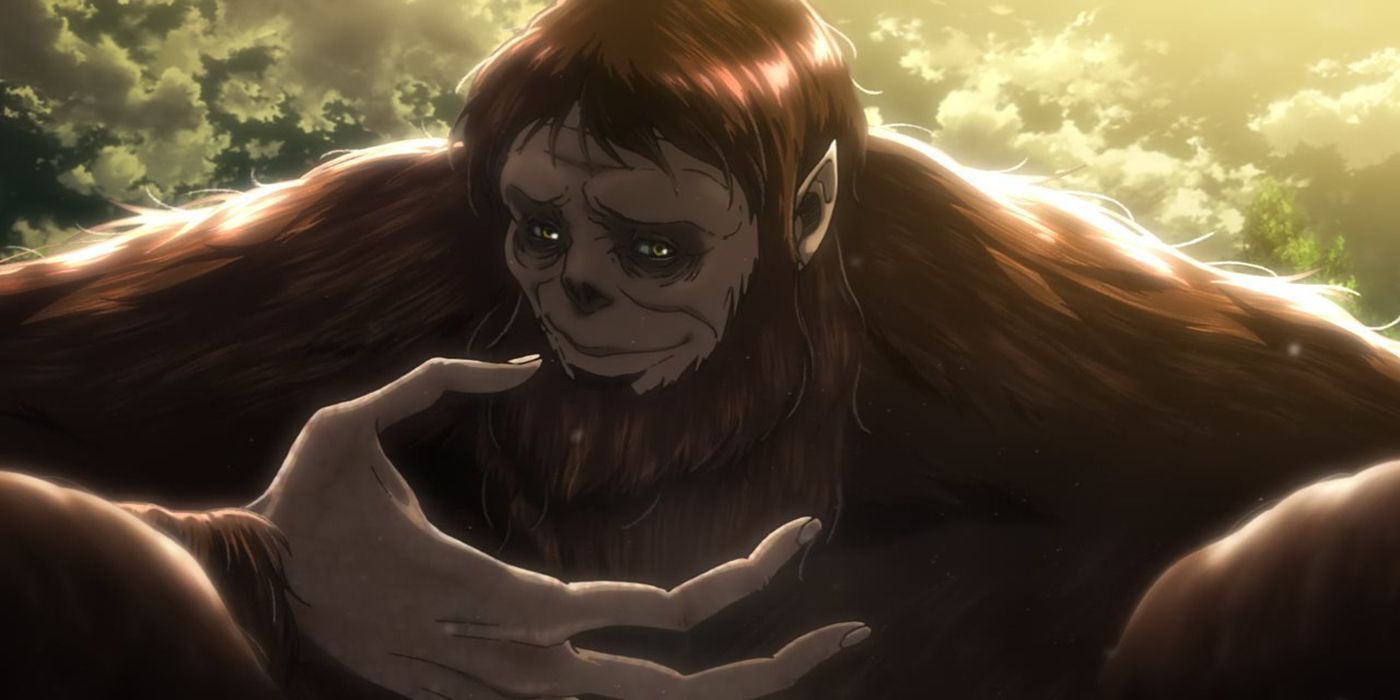 zeke yeager as the beast titan in attack on titan