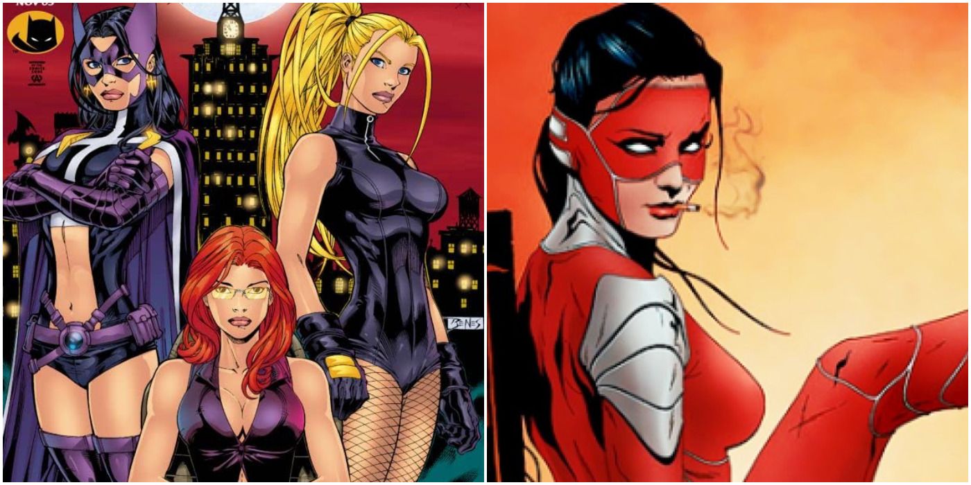 The Birds of Prey characters.