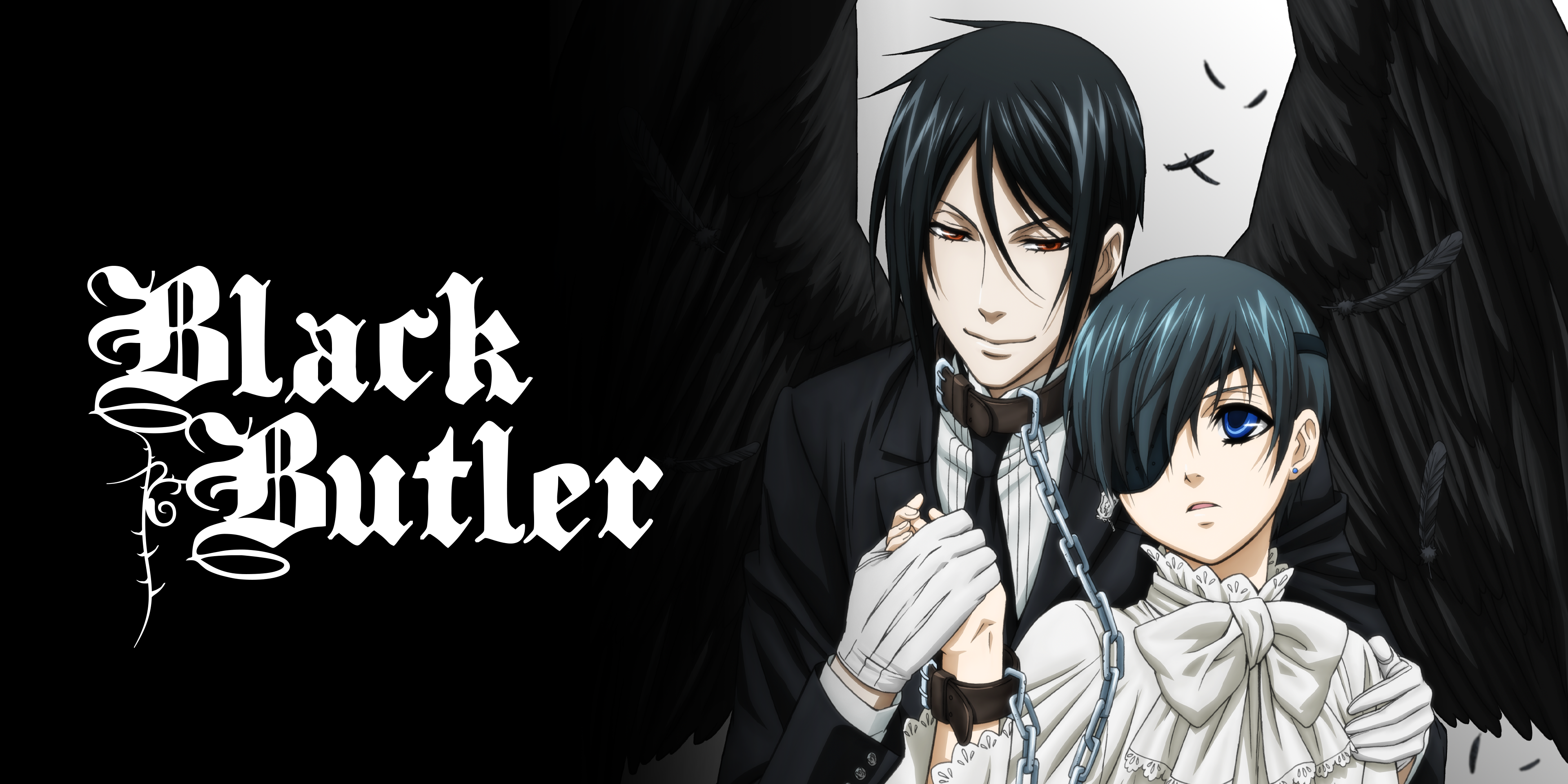 Black Butler header Ciel and Sebatstian