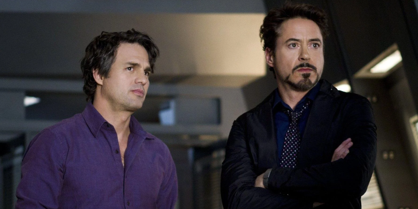 bruce banner and tony stark together