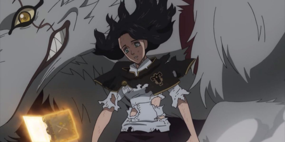 Charmy and Her Wolf In Fight Black Clover