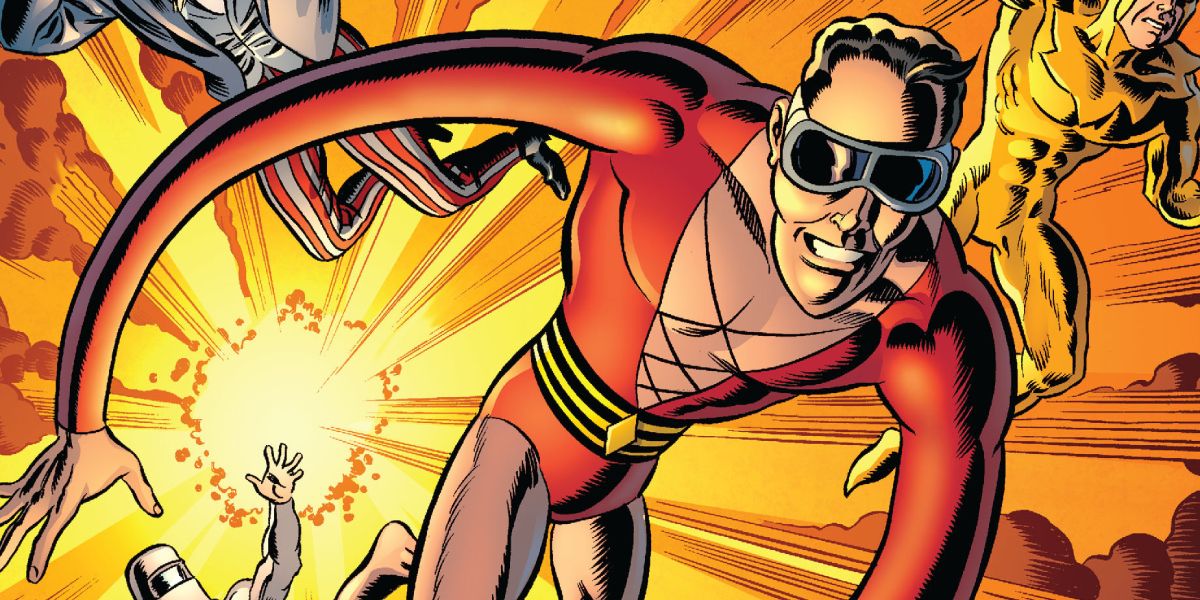 Plastic Man and the Freedom Fighters vs Nazi and bugs