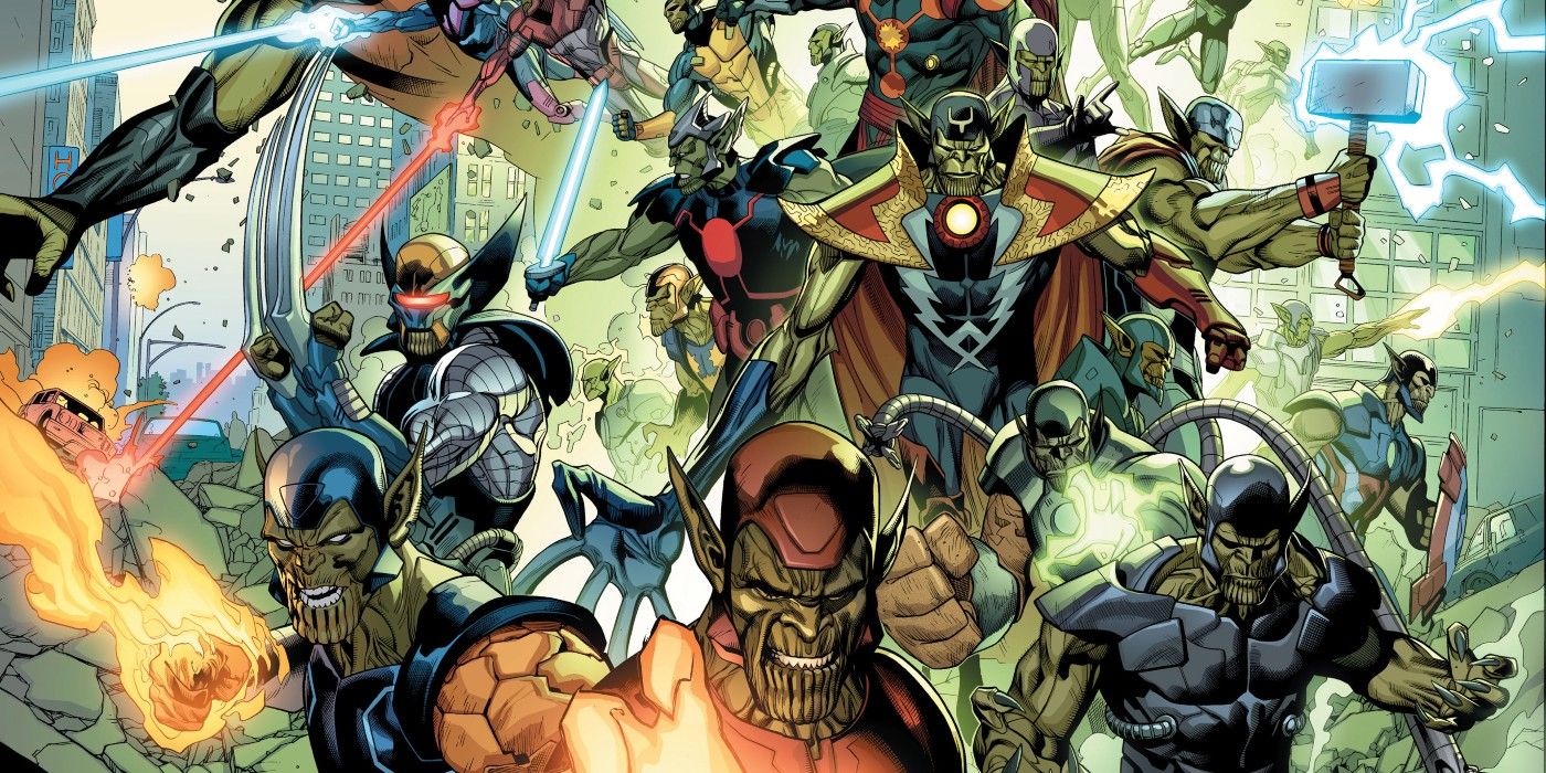Secret Invasion: Skrulls disguised as heroes in Marvel Comics