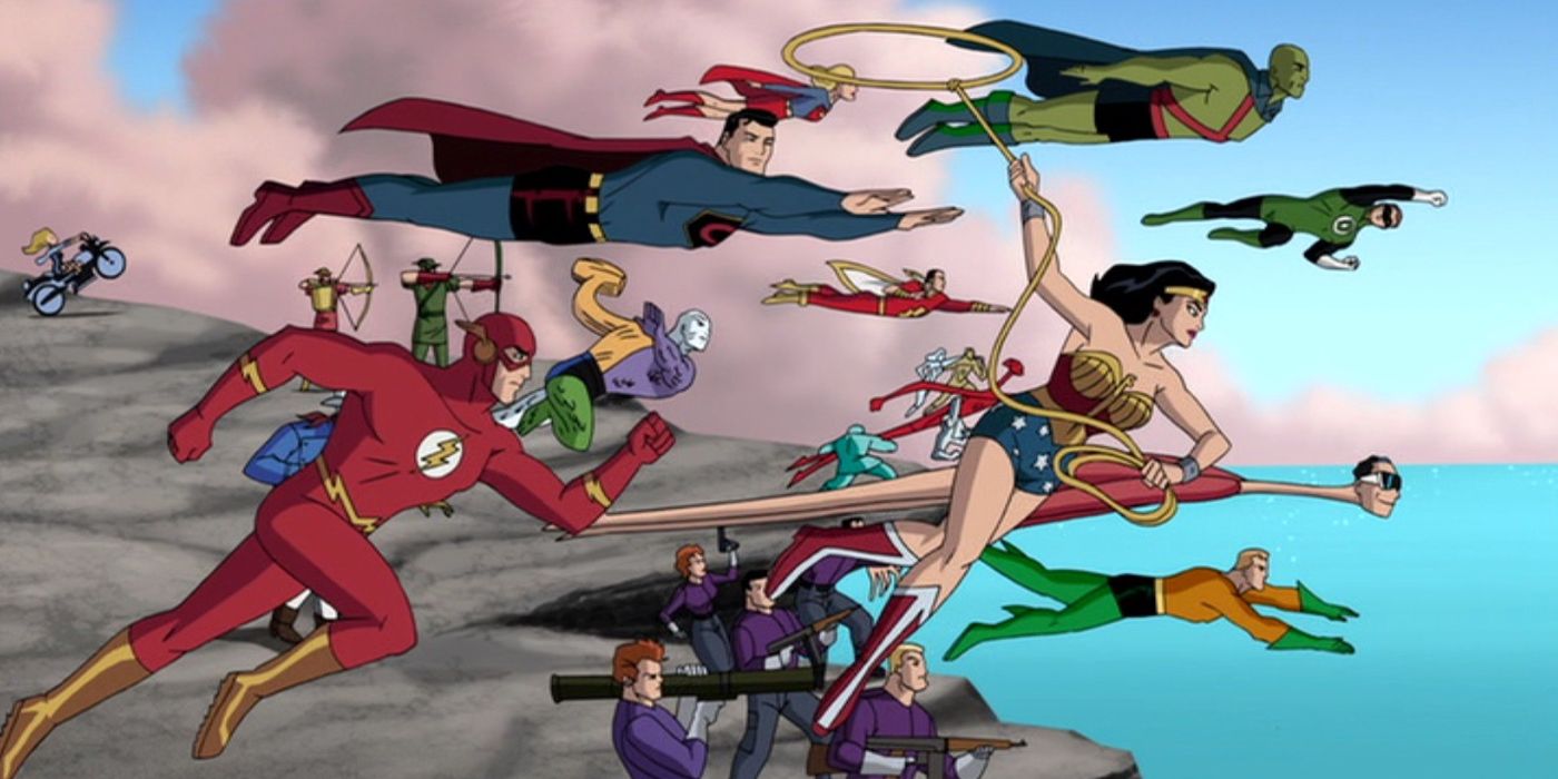 Justice League: The New Frontier animated