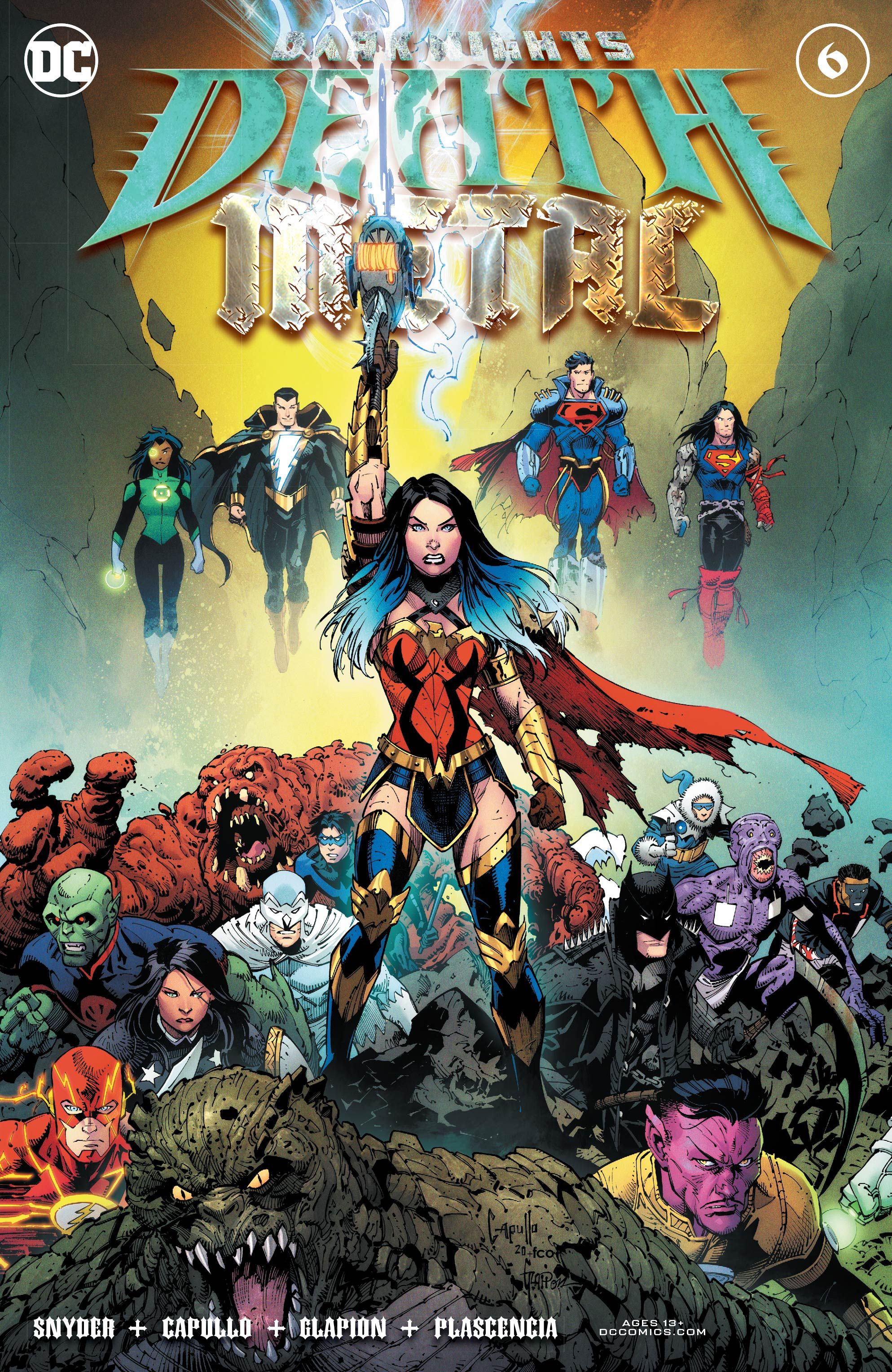 Dark Nights Death Metal #6 2020 Unread Artgerm Mister Miracle Variant DC Comics 