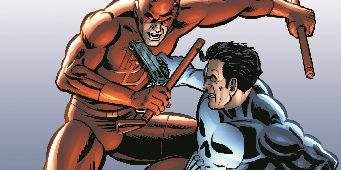 daredevil and the punisher fighting