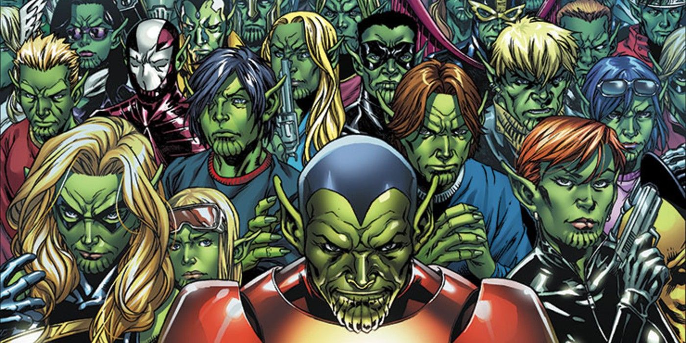 Marvel heroes replaced by Skrulls in Secret Invasion