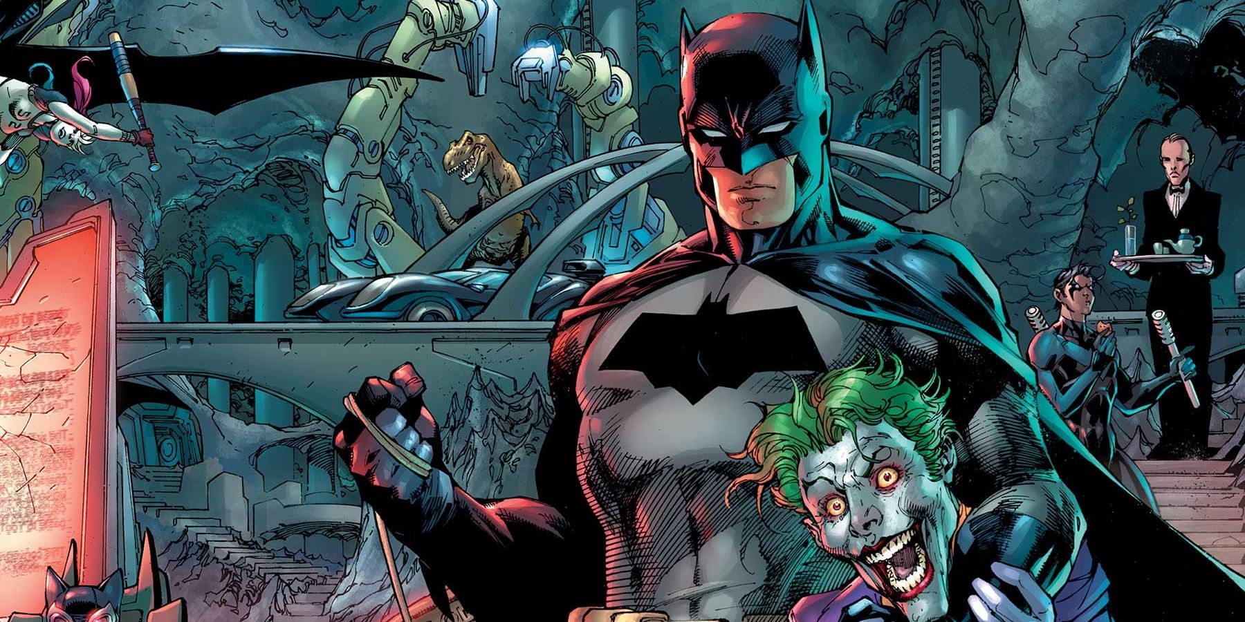 Cover art for Detective Comics #1000, illustrated by Jim Lee and Scott Williams