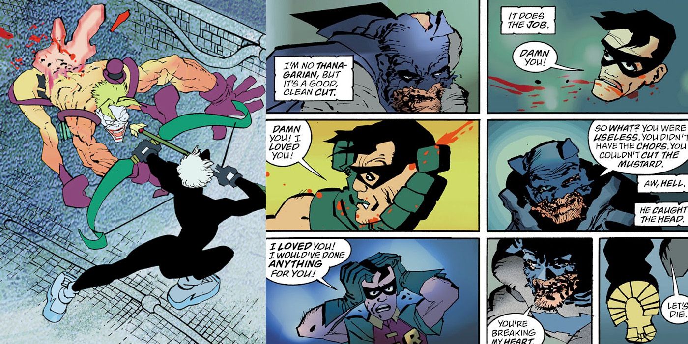 Dick Grayson Catgirl Batman The Dark Knight Strikes Again