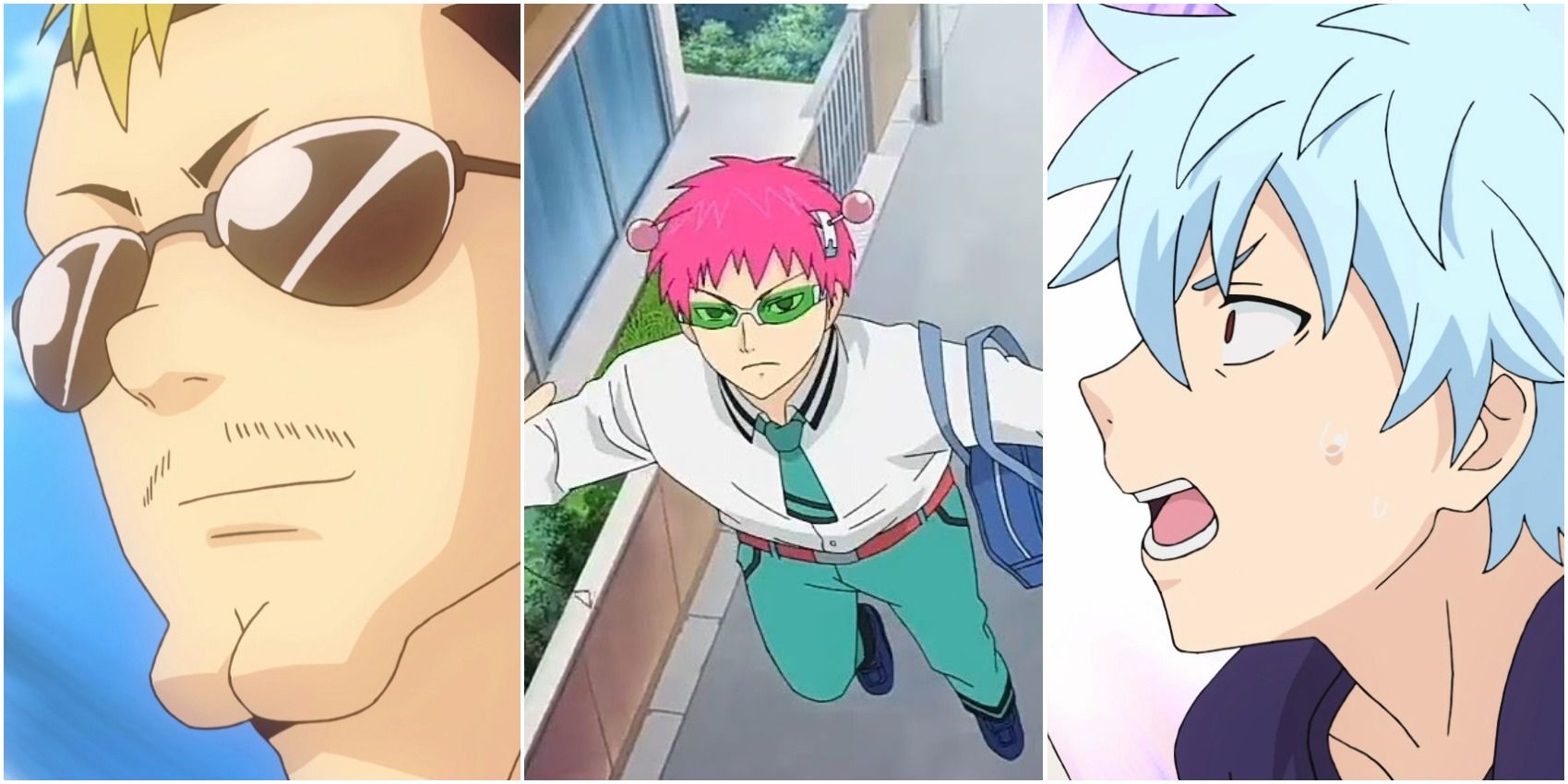 Anime characters react to Saiki K |Kusuo Saiki |Disastrous Life Of Saiki K  || Part -1 - YouTube