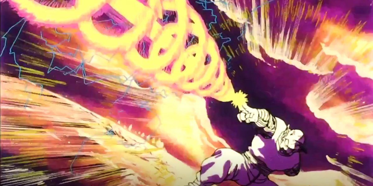 Piccolo uses the Special Beam Cannon in Dragon Ball Z