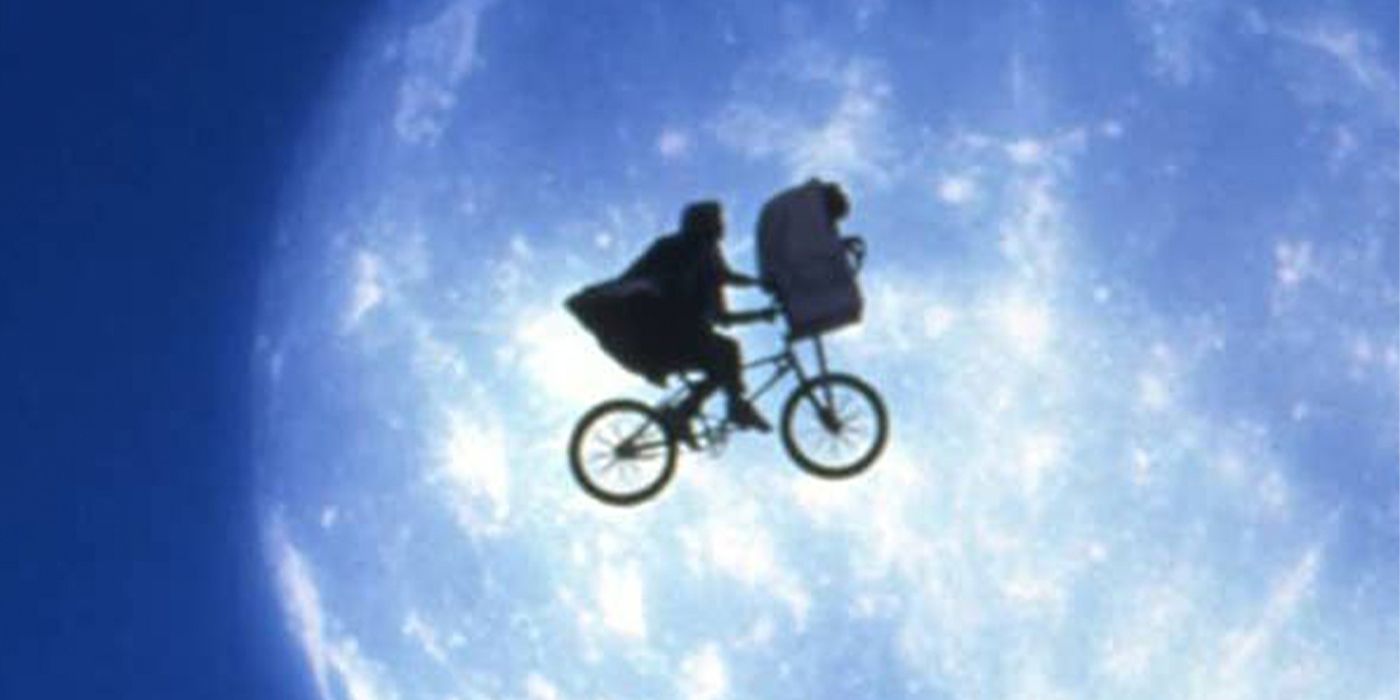 ET in front of the moon
