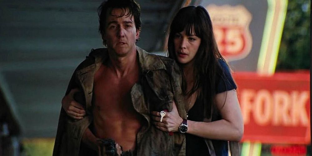 Edward Norton and Liv Tyler survive destruction in 2008's The Incredible Hulk