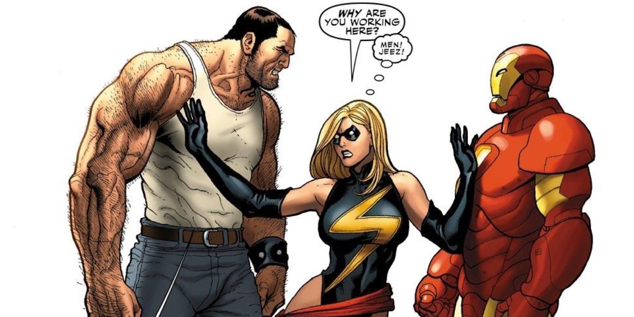 Frank Cho Iron Man, Ares and Ms Marvel 