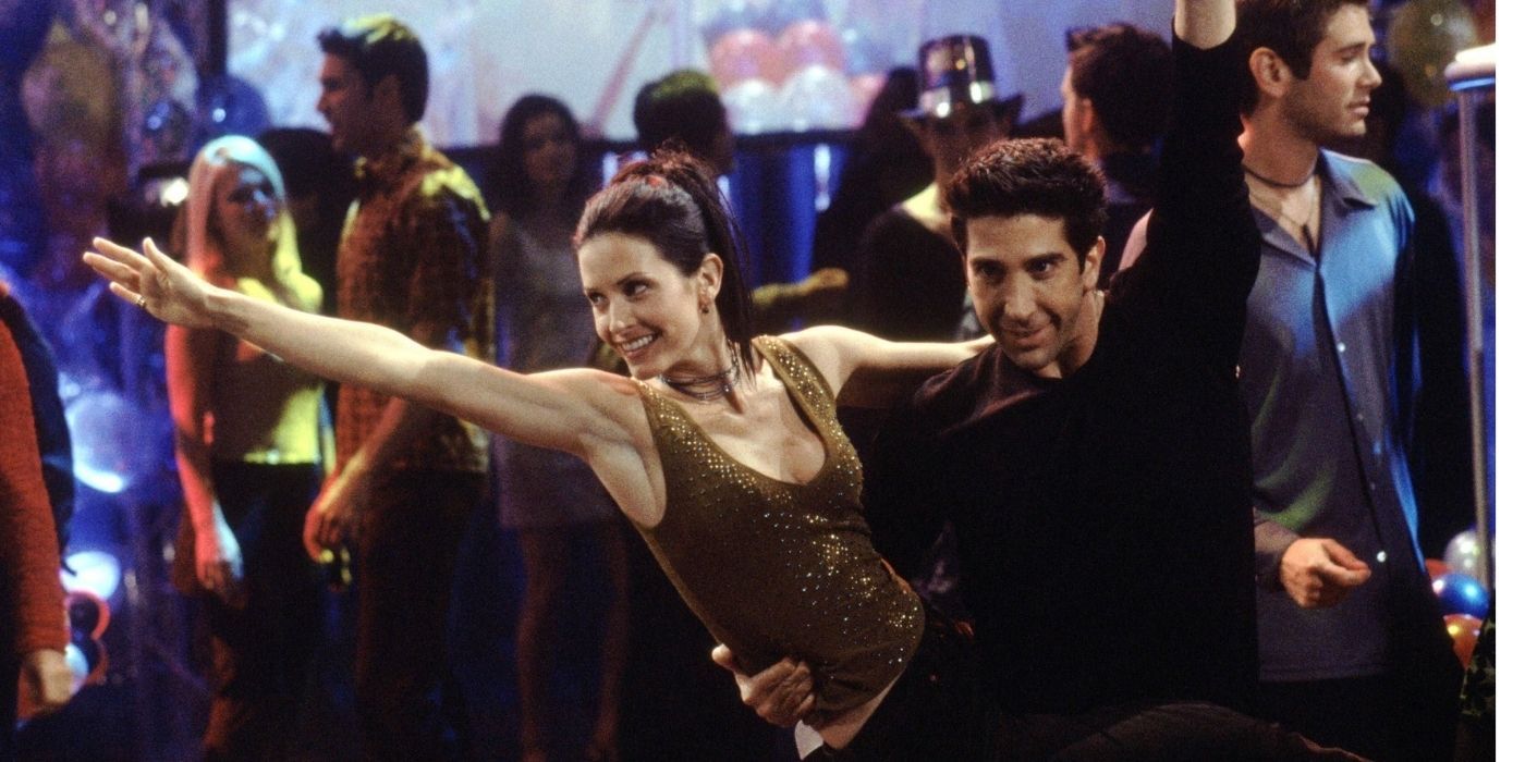 Friends - Ross and Monica dance routine