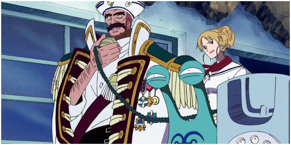 The marines of the G-8 Arc in One Piece