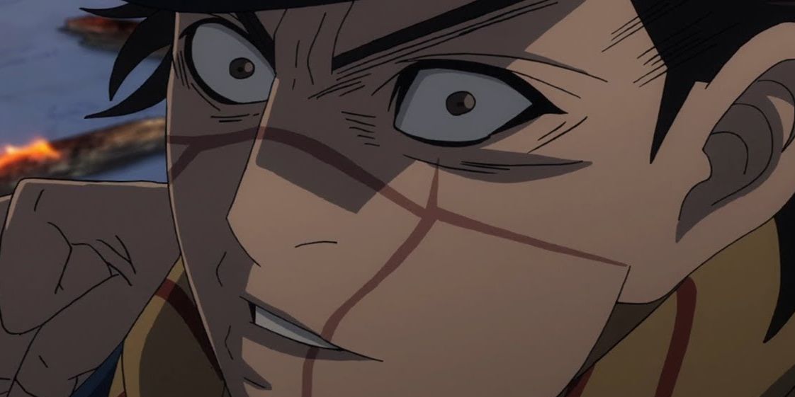 Anime Golden Kamuy Sugimoto Punch Scars