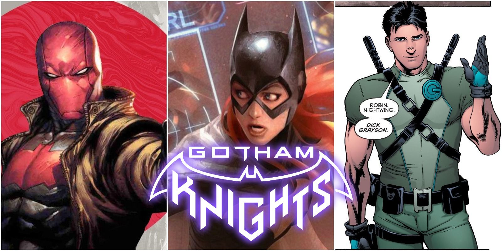characters in gotham knights
