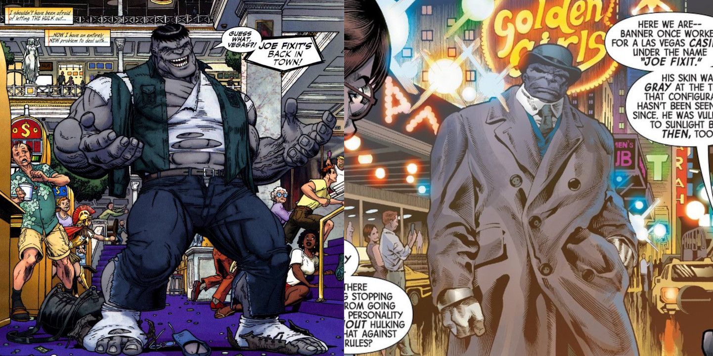 Grey Hulk Joe Fixit Marvel Comics