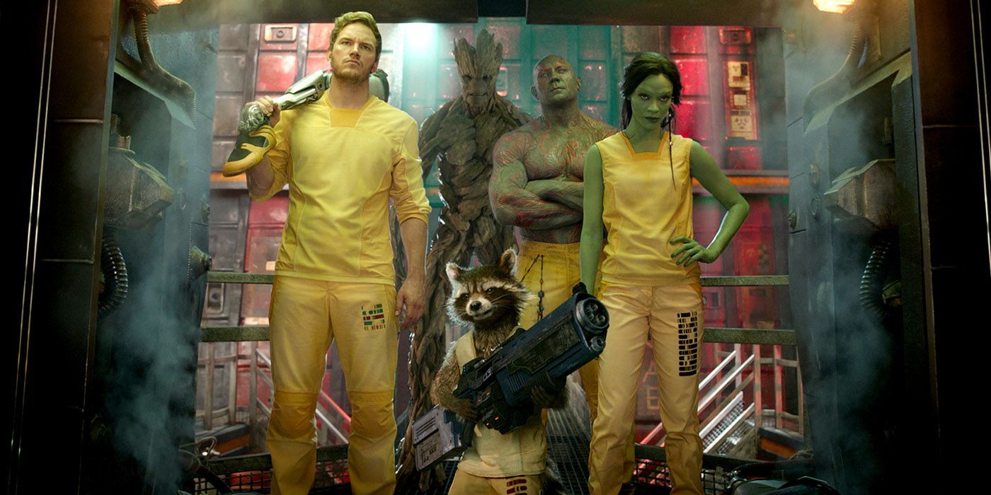 The guards stood in prison in the guards of the galaxy