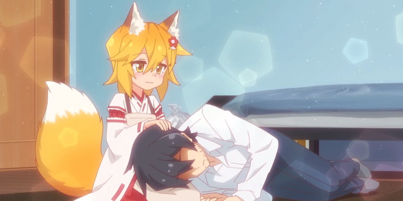 The characters from The Helpful Fox Senko-San.