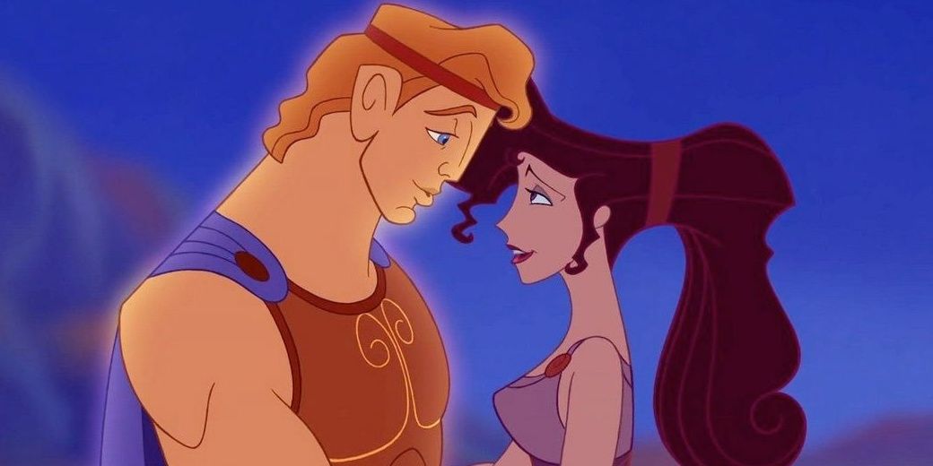 Hercules and Meg together in Disney's Hercules