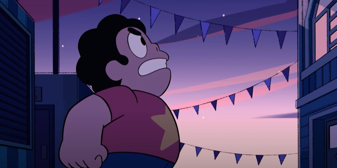 Steven Universe lies to the Homeworld Gems to save his friends