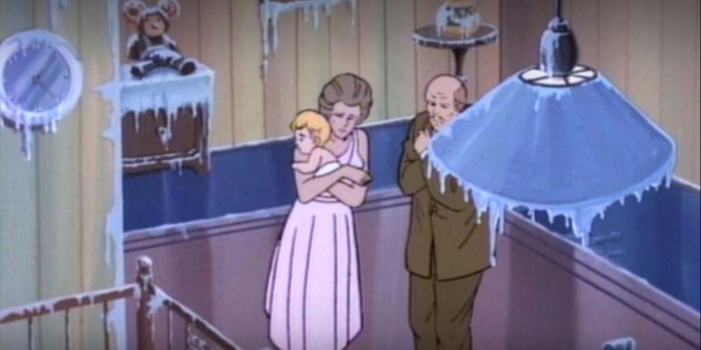 Ice-Man as a baby in Spider-Man and His Amazing Friends