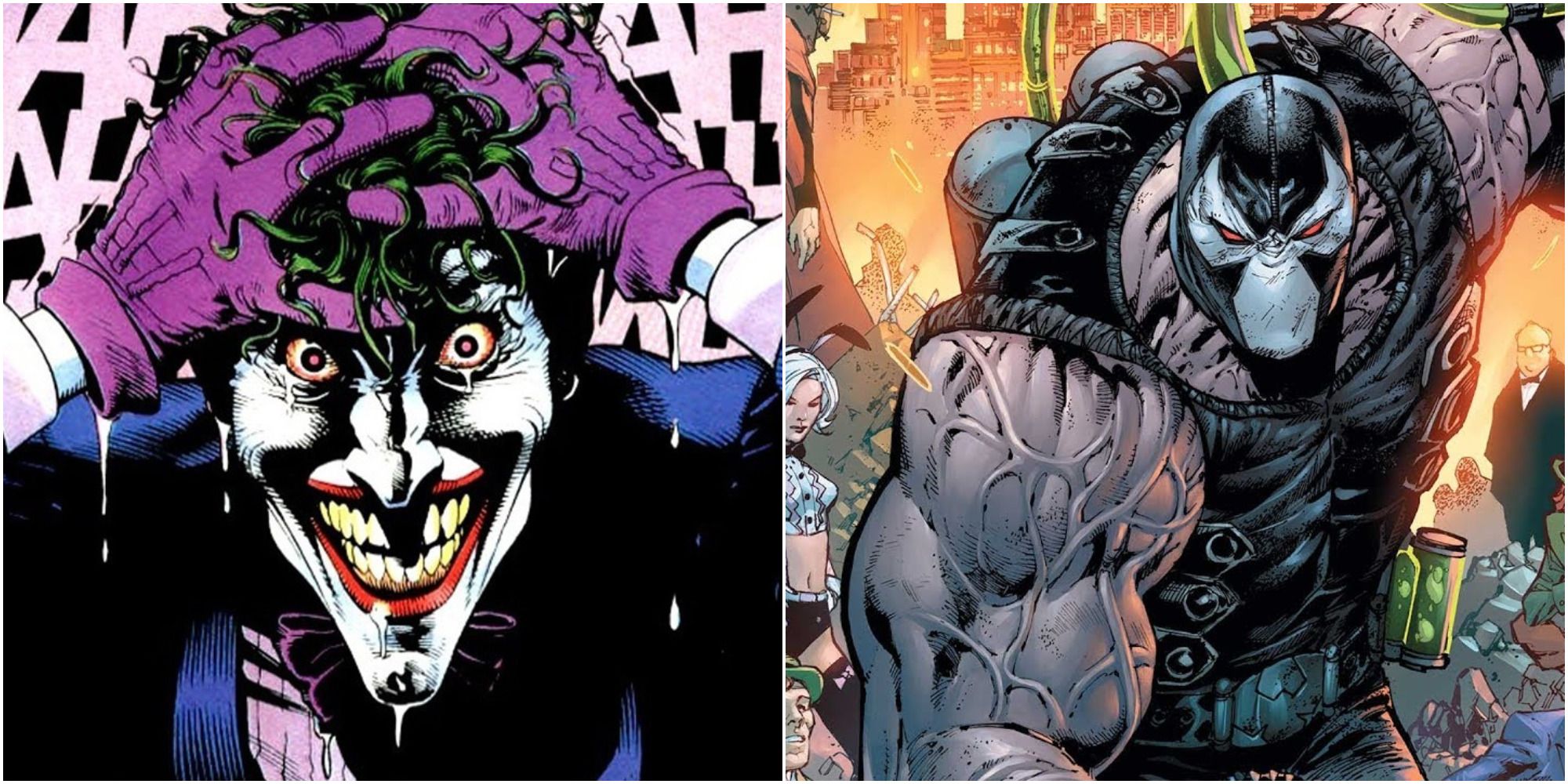 Batman: 5 Ways Joker Is His Greatest Foe (& 5 Ways It's Bane)